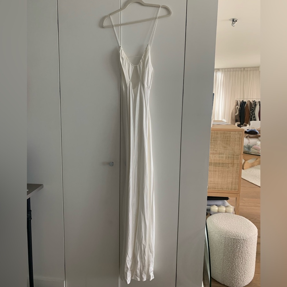 Meshki Cream Maxi Dress - Picture 6 of 8